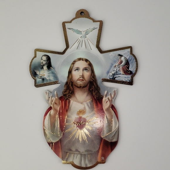 Sacred Heart Wall cross (NEW ITEM)